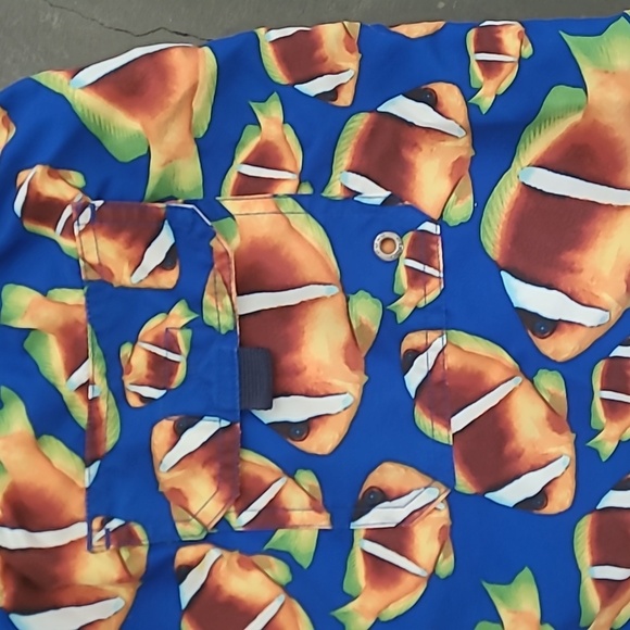 RALPH LAUREN POLO SPORT TROPICAL FISH PRINT SWIM SHORTS - Picture 11 of 13